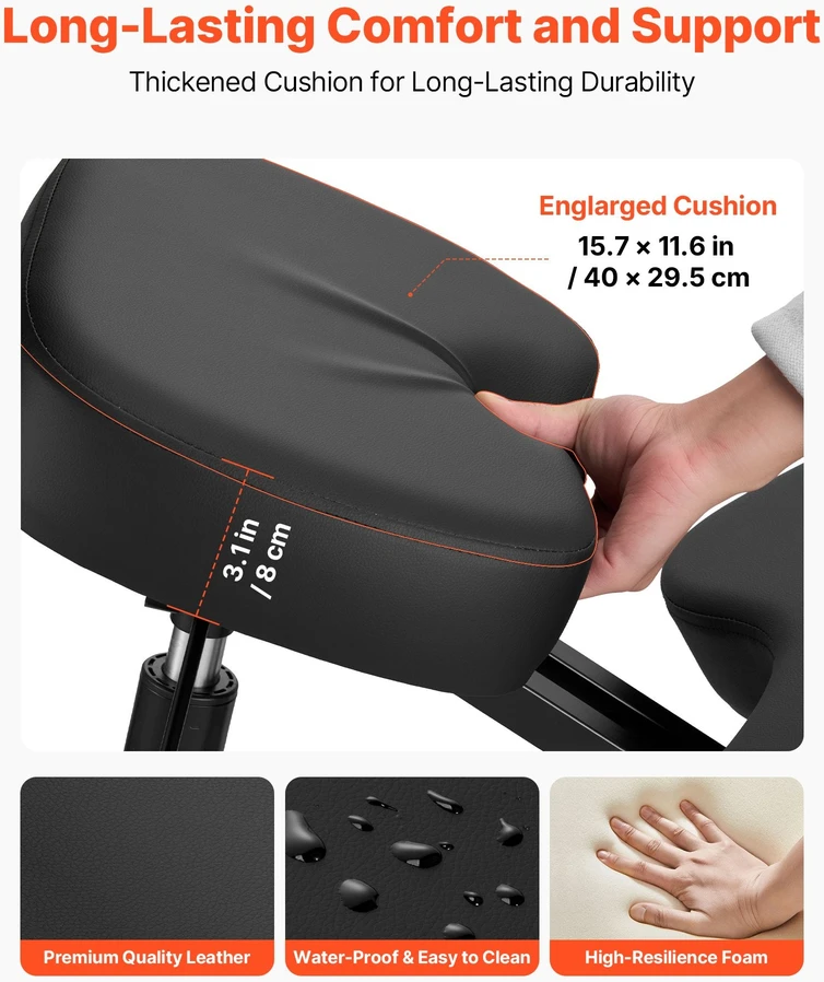 Vevor Ergonominė kėdė su ratukais