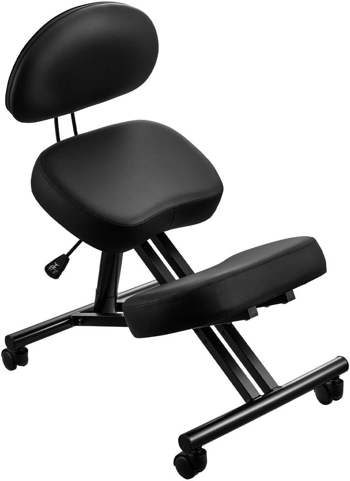 VEVOR Ergonominė kėdė su atlošu ir ratukais
