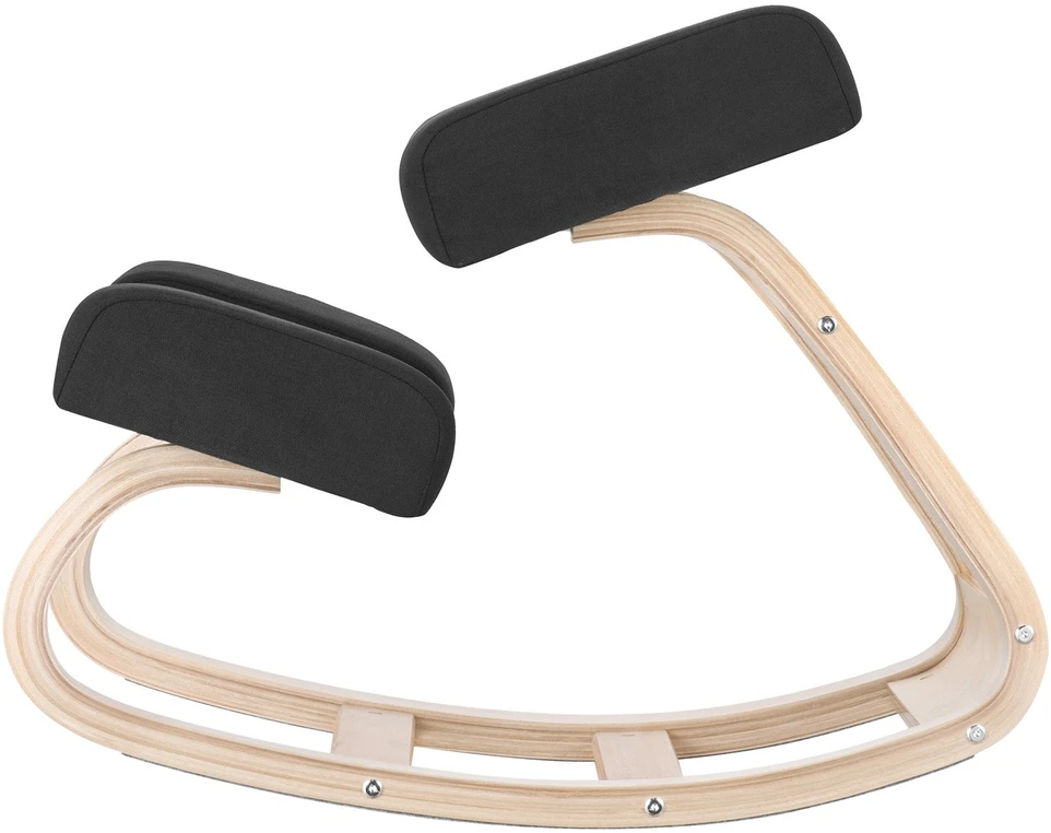 VEVOR Ergonominė klūpėjimo kėdė iš medžio