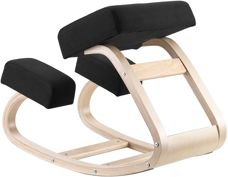 VEVOR Ergonominė klūpėjimo kėdė iš medžio