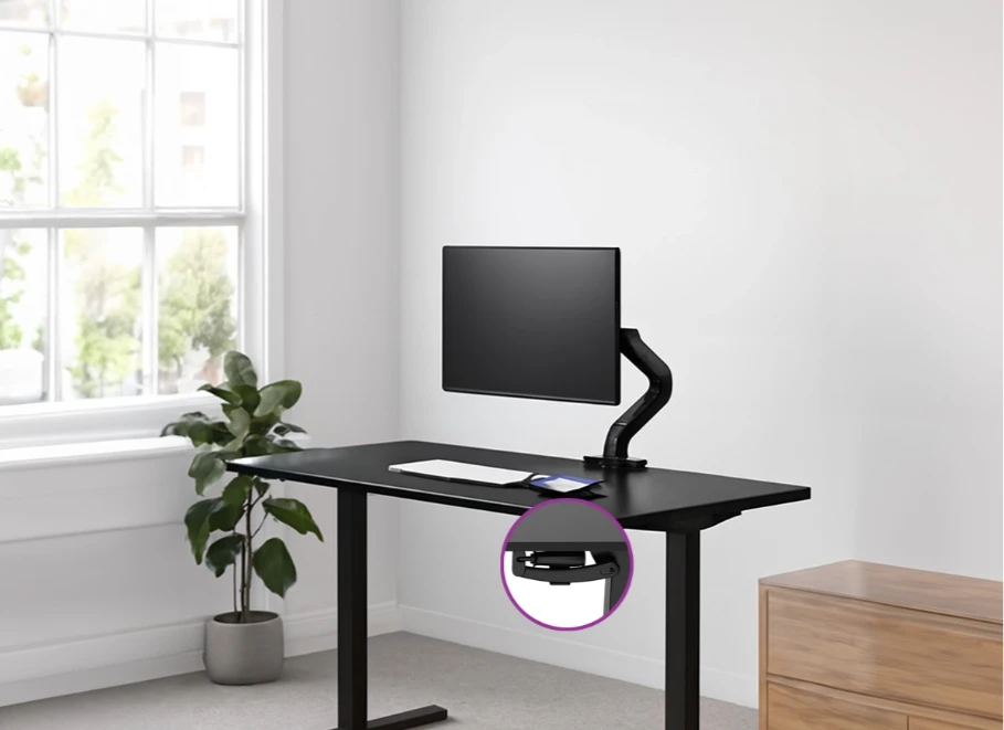 Ergonomiškas „Spacetronik LUMBO 44“ pilkas fotelis