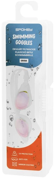 Plaukimo akiniai Spokey ERISK, rožiniai