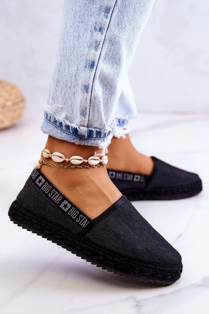 Espadrilės BIG STAR juodos spalvos