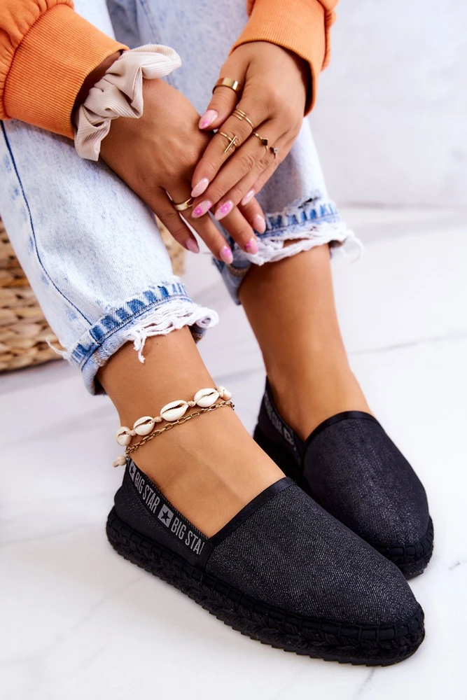 Espadrilės BIG STAR juodos spalvos
