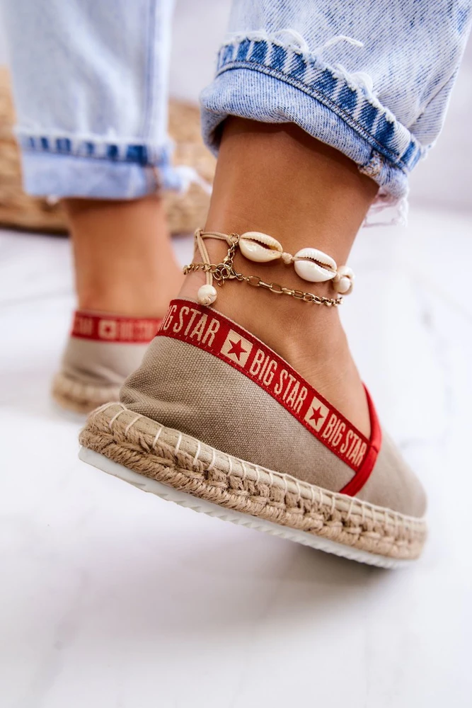 Espadrilės BIG STAR smėlio spalvos