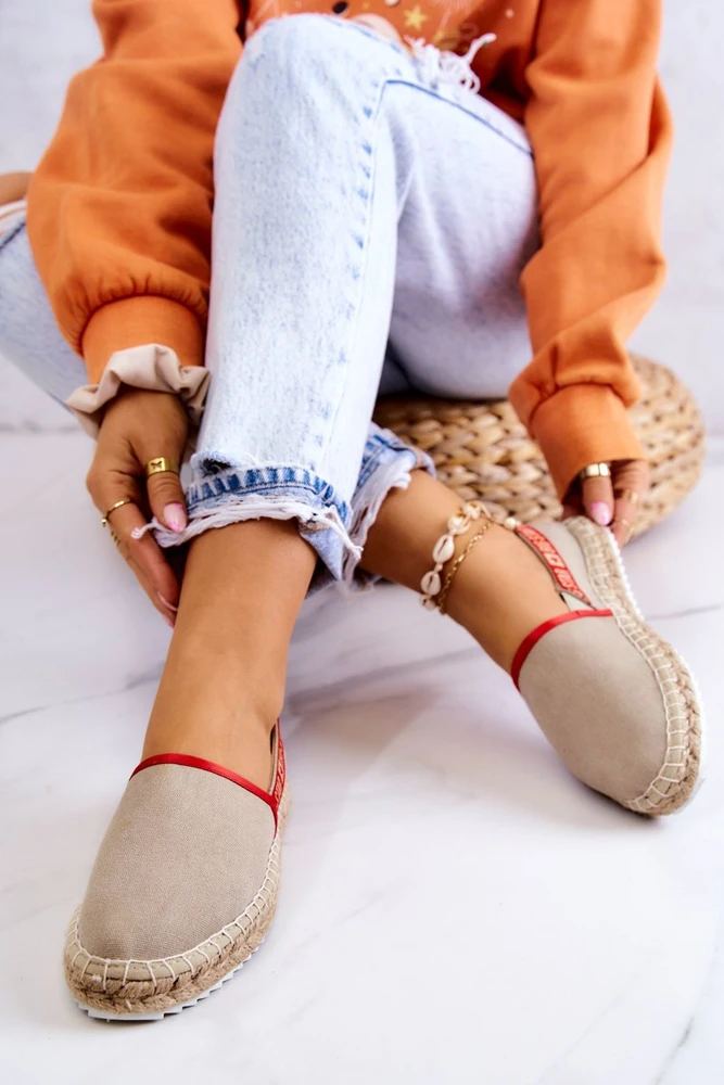 Espadrilės BIG STAR smėlio spalvos