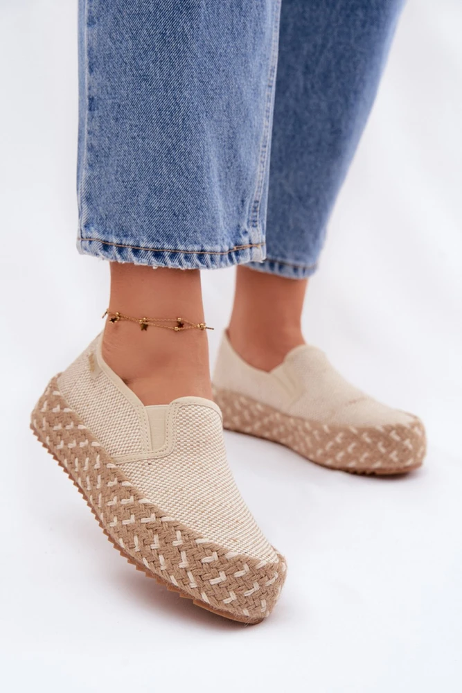 Espadrilės iš audinio