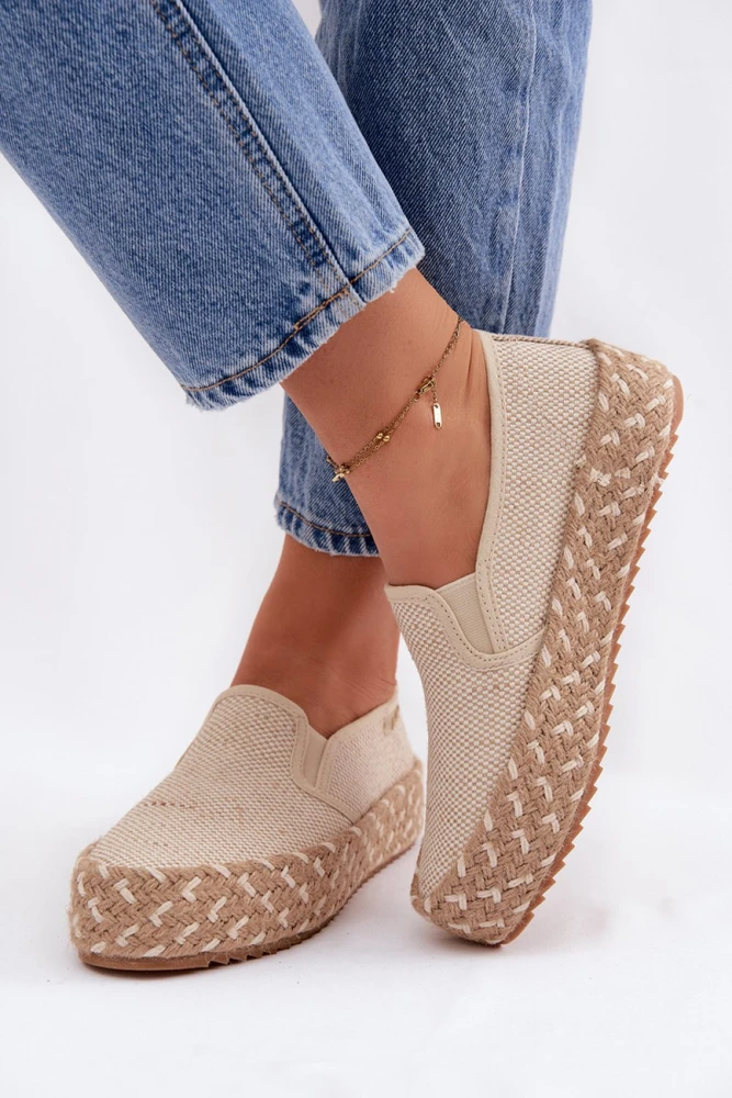 Espadrilės iš audinio