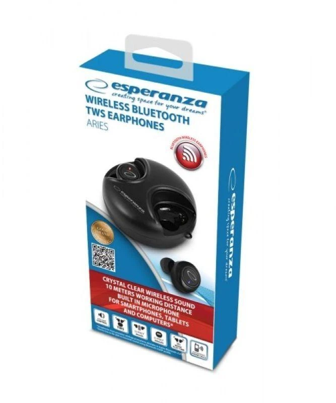 ESPERANZA Bluetooth TWS ARIES EH228K ausinės