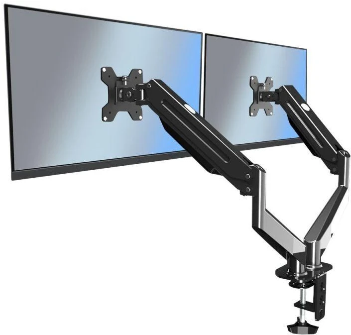 Monitoriaus Laikiklis - Esperanza ERW020 Dual Ekranas VESA 75x75/100x100 Juodas