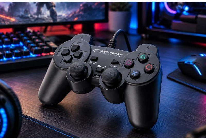 Gamepad Corsair Esperanza EG106 - juoda