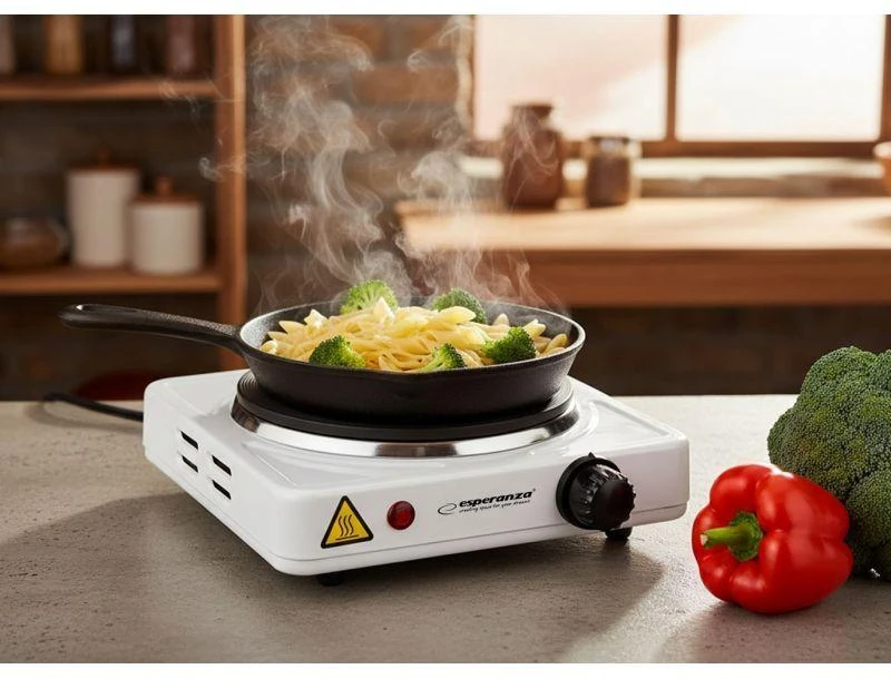 Esperanza EKH013W Baltas Electric stove