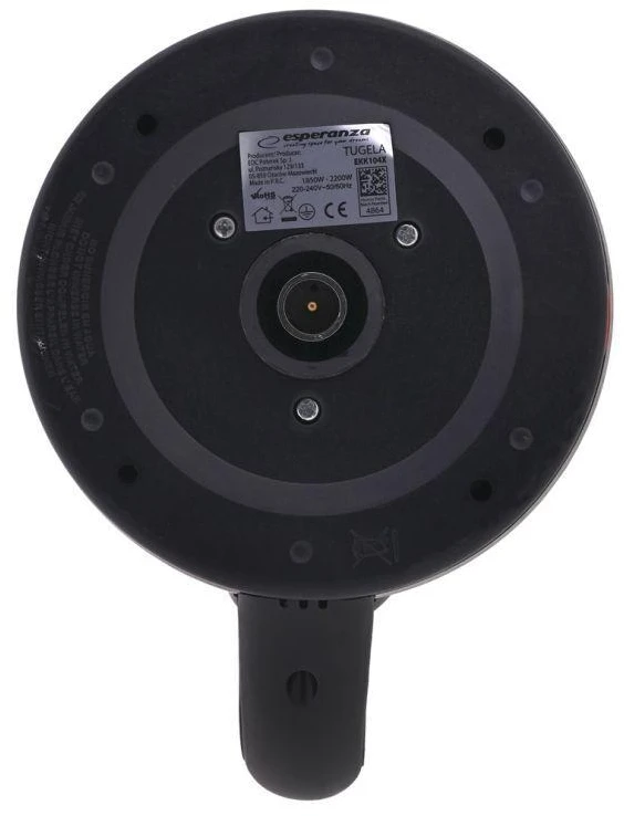 Elektrinis Virdulys - Esperanza EKK104X 1,8 L Juoda, Multi Spalvos 2200 W