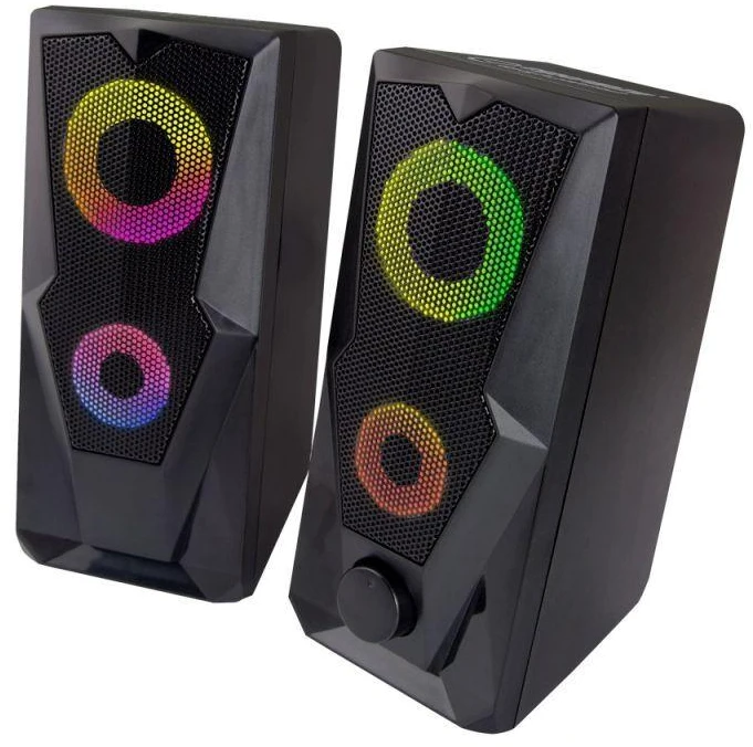 Kompiuterio kolonėlės Garsiakalbis - Esperanza BAILA Laidinis 6W 160-20000Hz 1.2m Juodas