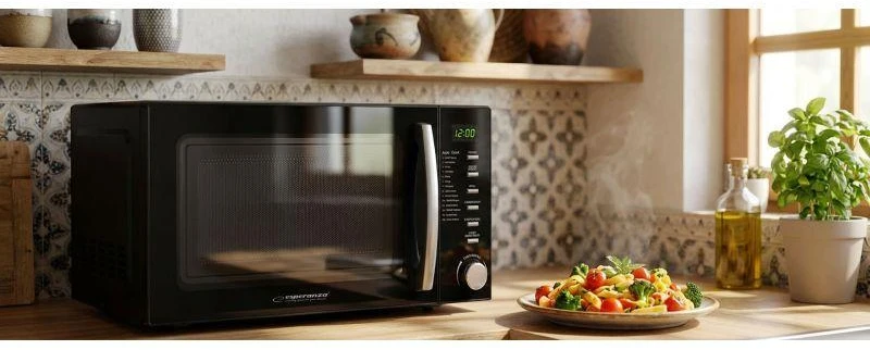 Mikrobangų Krosnelė - Esperanza Cocinero 20 L 1200 W Juoda