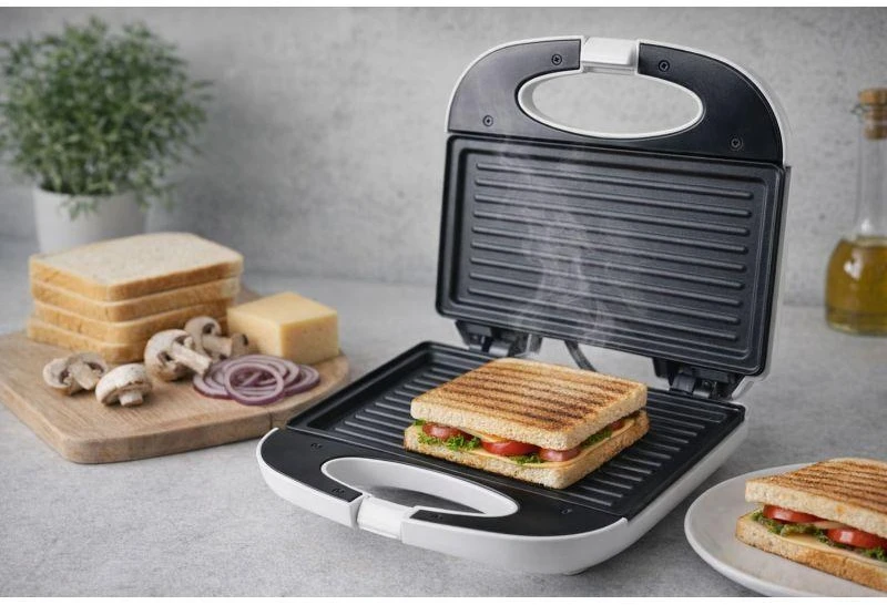 Sumuštinių keptuvas Titanum Toaster for sandwiches Esperanza Panini TKT004W (700W, baltos spalvos)