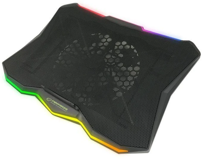 Ausinės ESPERANZA RGB žaidimų aušinimo stovas XALOK EGC110