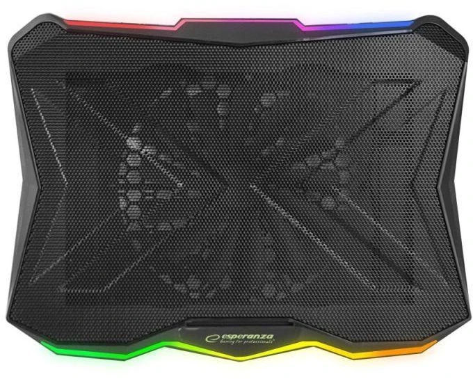 Ausinės ESPERANZA RGB žaidimų aušinimo stovas XALOK EGC110