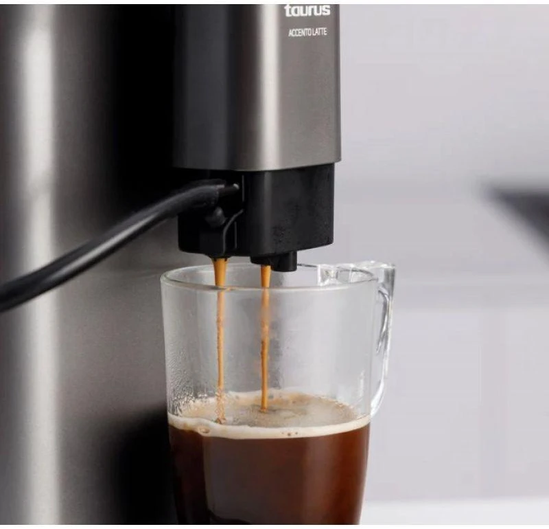 Taurus Accento Latte espreso aparatas; 20 bar Baltas Coffee