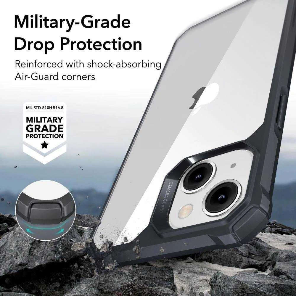 ESR Air Armor Apple iPhone 14 Plus CLEAR / dėklas telefonui juodos spalvos