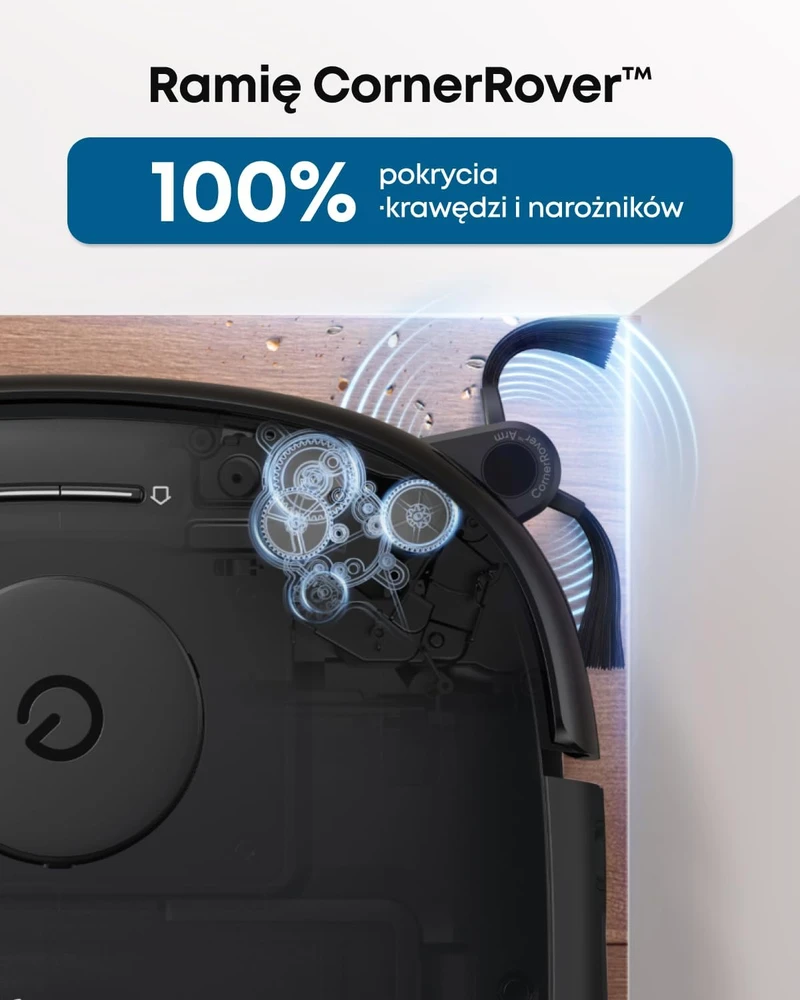 Dulkių siurblys-robotas Eufy Omni E25, Juodas
