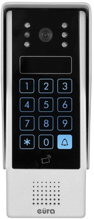 EUA WIDEODOMOFON EURA VDP-90A3 DELTA + juoda monitorius TUYA