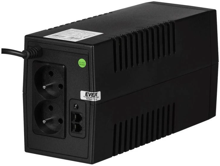Ausinės EVER EASYLINE 850AVR USB UPS nepertraukiamo maitinimo šaltinis (850VA) (T/EASYTO-000K85/00)