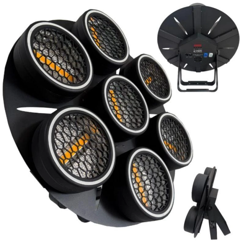 „Carruzzo EVOLIGHTS LUMEN 7 RING“ šviestuvas 7x30W WW + 224°0,5W/31°0,2W
