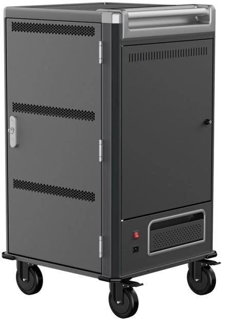 Ewent EW1700 portable device management cart/cabinet Juodas, Pilkas