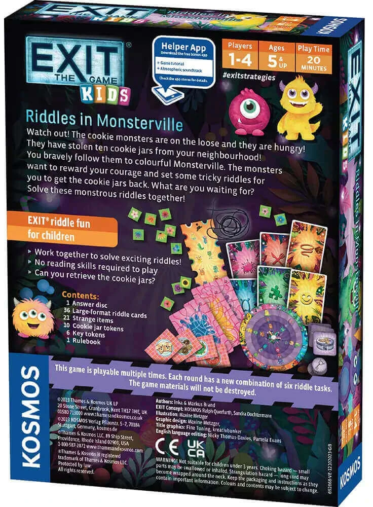 Kosmos Exit: The Game – Kids: Riddles in Monsterville