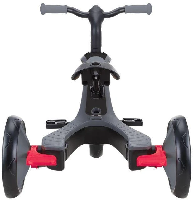 Daugiafunkcinis triratukas Globber Explorer Trike 4in1, pilkas, 633-120
