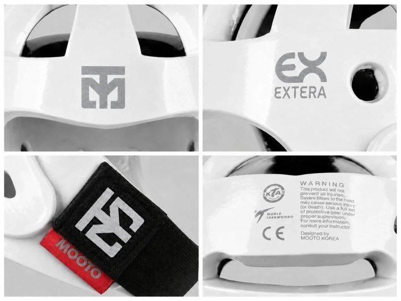 „Extera 2“ Pasaulio tekvondo (WT) apsauginis šalmas | MOOTO