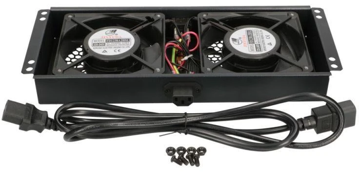 Extralink 2 FANS ROOF COOLING UNIT WITH CABLE TO THERMOSTAT Aušinamasis ventiliatorius