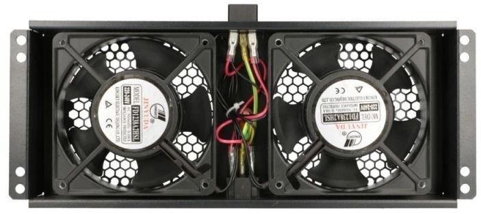 Extralink 2 FANS ROOF COOLING UNIT WITH CABLE TO THERMOSTAT Aušinamasis ventiliatorius