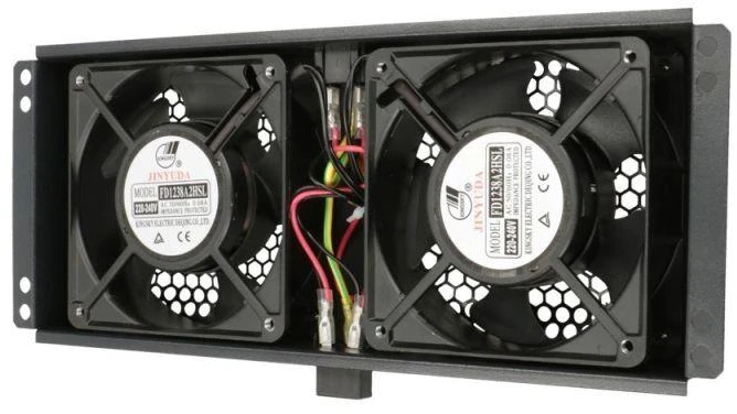 Extralink 2 FANS ROOF COOLING UNIT WITH CABLE TO THERMOSTAT Aušinamasis ventiliatorius
