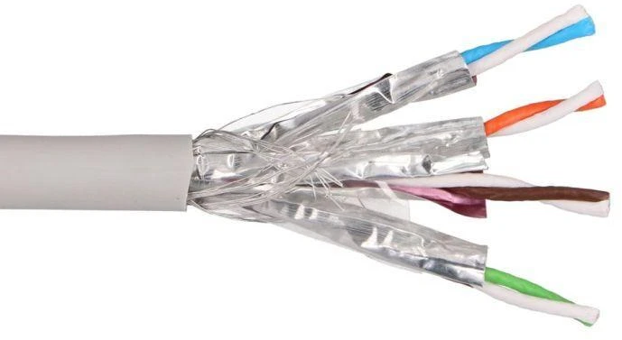 Extralink CAT7 SFTP (S/FTP) INDOOR TWISTED PAIR 100M tinklo kabelis