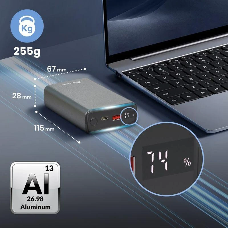 Atsarginis maitinimo šaltinis ("Power Bank") Atsarginis maitinimo šaltinis ("Power Bank") ExtraLink EPB-126 20000mAh