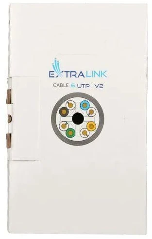 EXTRALINK CAT6 UTP U/UTP V2 vidaus vytos poros 305m