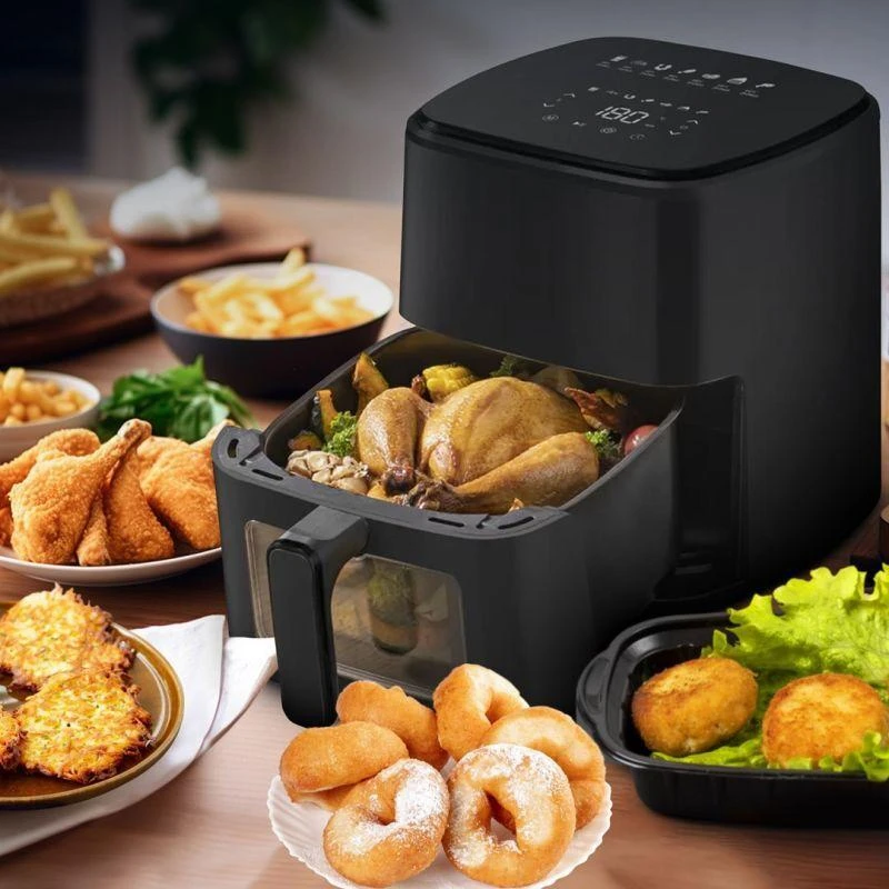 Extralink Home SJ-500 5L Vienas 1500 W Karšto oro gruzdintuvė Juoda