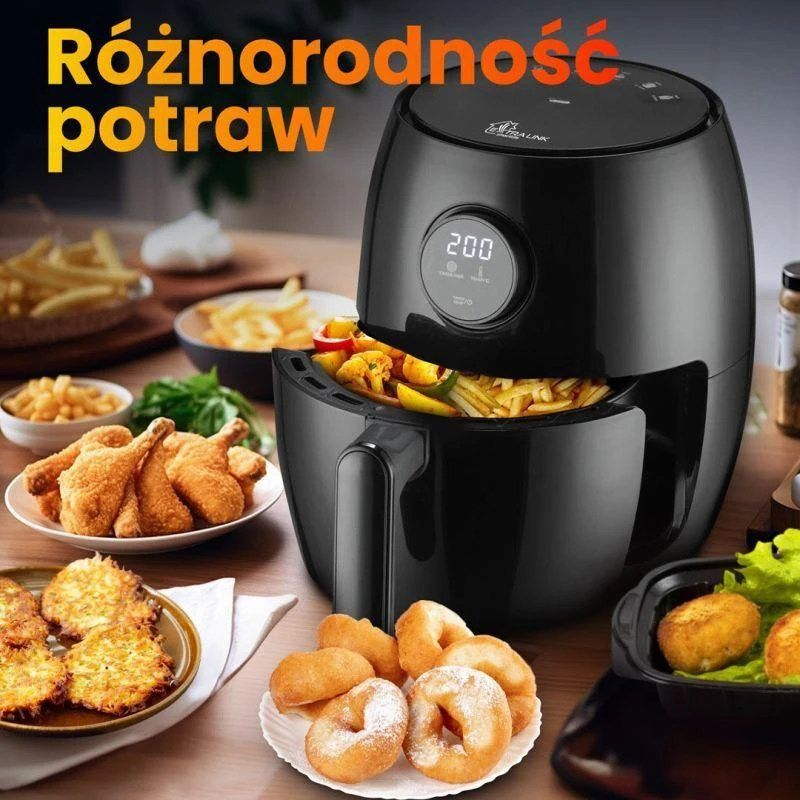 Gruzdintuvė Extralink Smart Life SJ-200 juoda