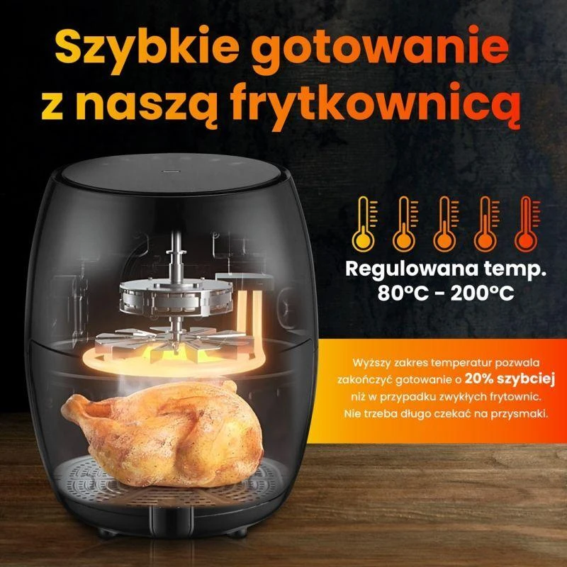 Gruzdintuvė Extralink Smart Life SJ-200 juoda