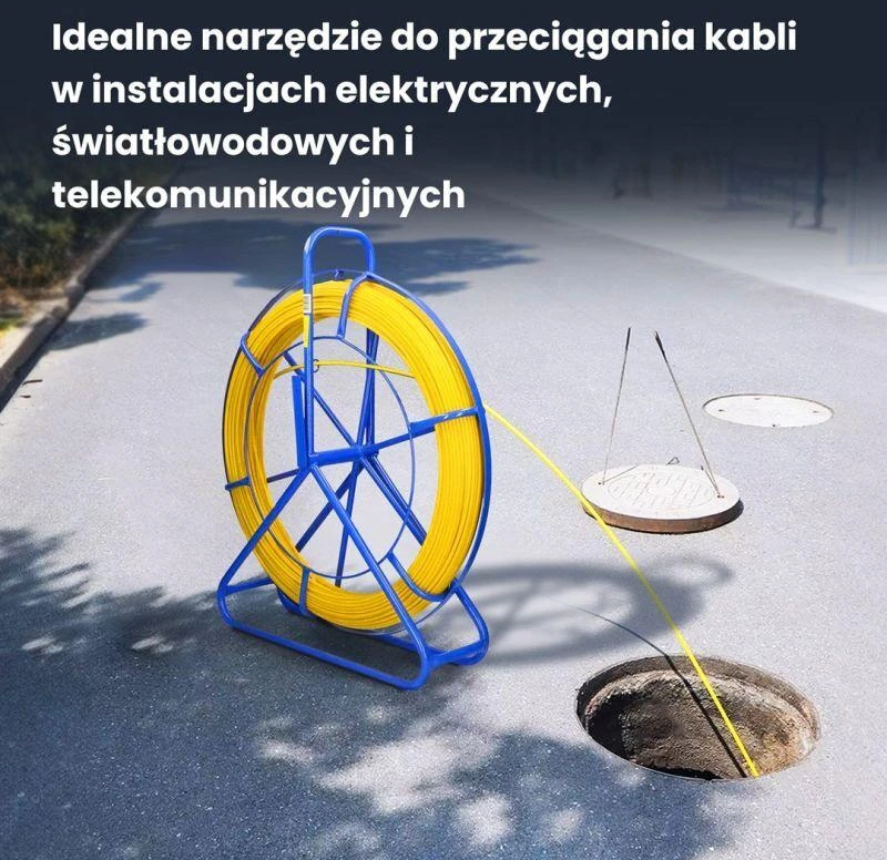 Extralink EX.13834 kabelių perdavimo įranga Mėlyna, Geltona