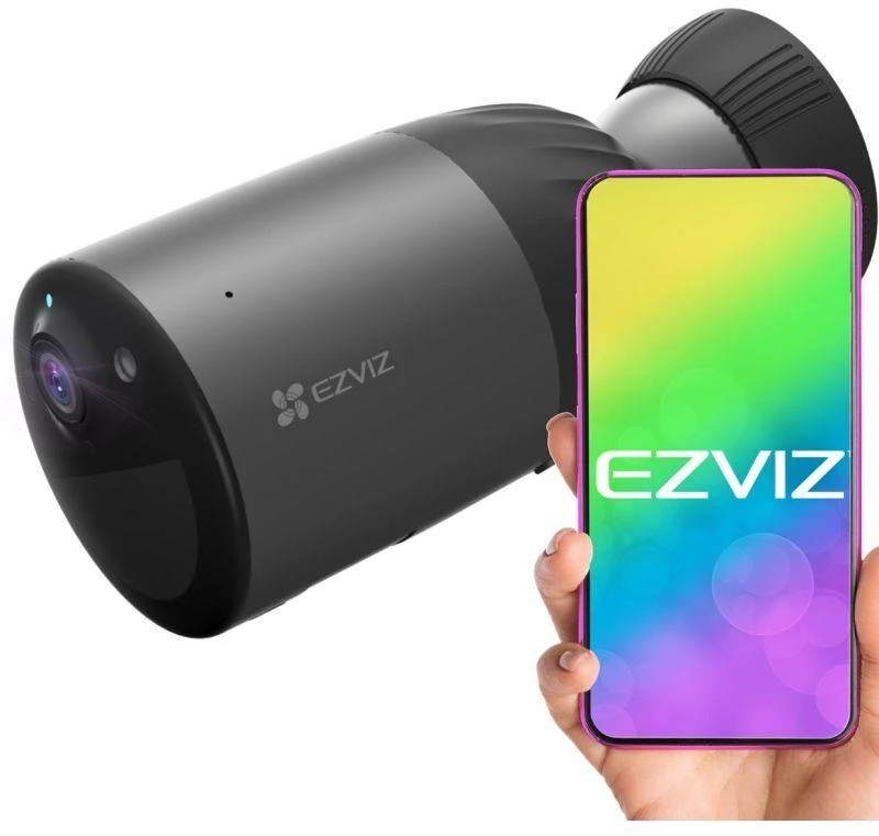 WIFI kamera EZVIZ CS-BC1c akumuliatorinė kamera, 8MP 4K