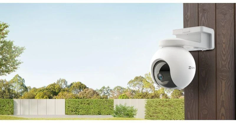 EZVIZ | IP kamera | CS-EB8 4G/LTE su baterija | 3 MP | 4 mm | IP65 | H.265 / H.264 | „MicroSD“, maks. 512 GB | Baltas