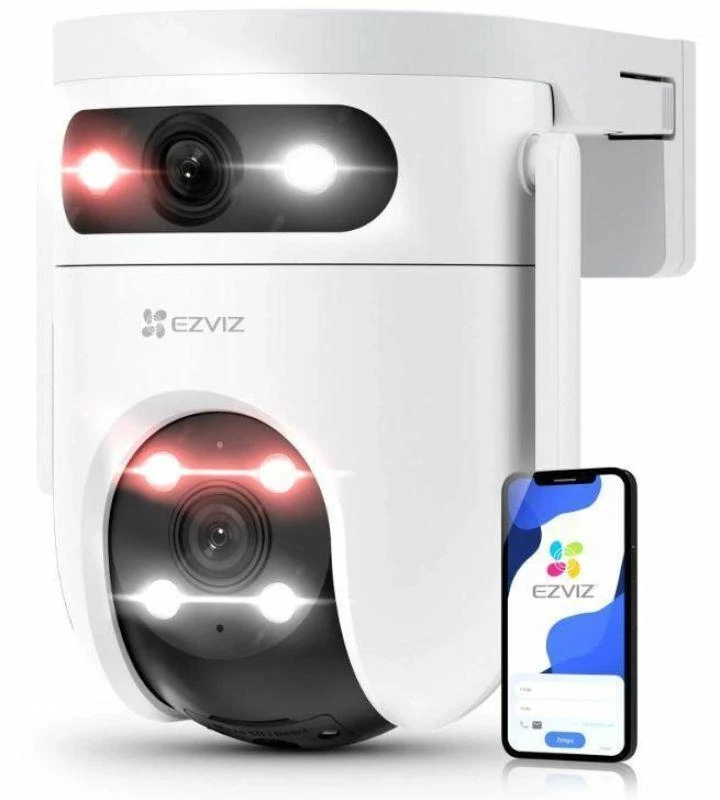 Saugumo Kamera - EZVIZ H9c Dual 2K Skliautas IP Lauko 2304 x 1296 Pikselių