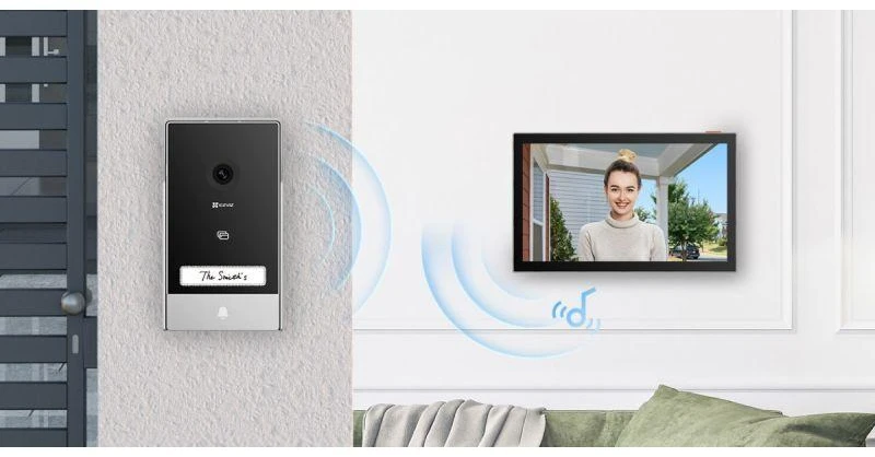 EZVIZ CS-HP7 vaizdo domofono rinkinys, 3MP, Wi-Fi