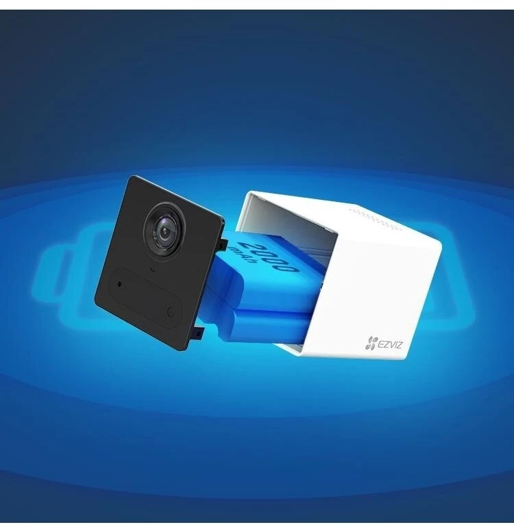 Ezviz Bevielė Wi-Fi kamera CS-CB2, 1080P, įkraunama 2000mAh, USB C, iki 256GB