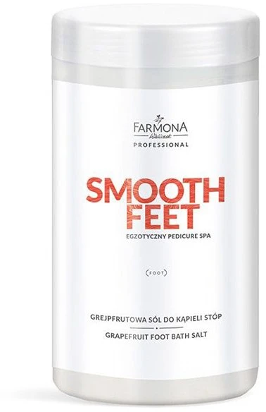 Activeshop Greipfrutų kojų vonios druska Farmona Smooth Feet, 1500 g