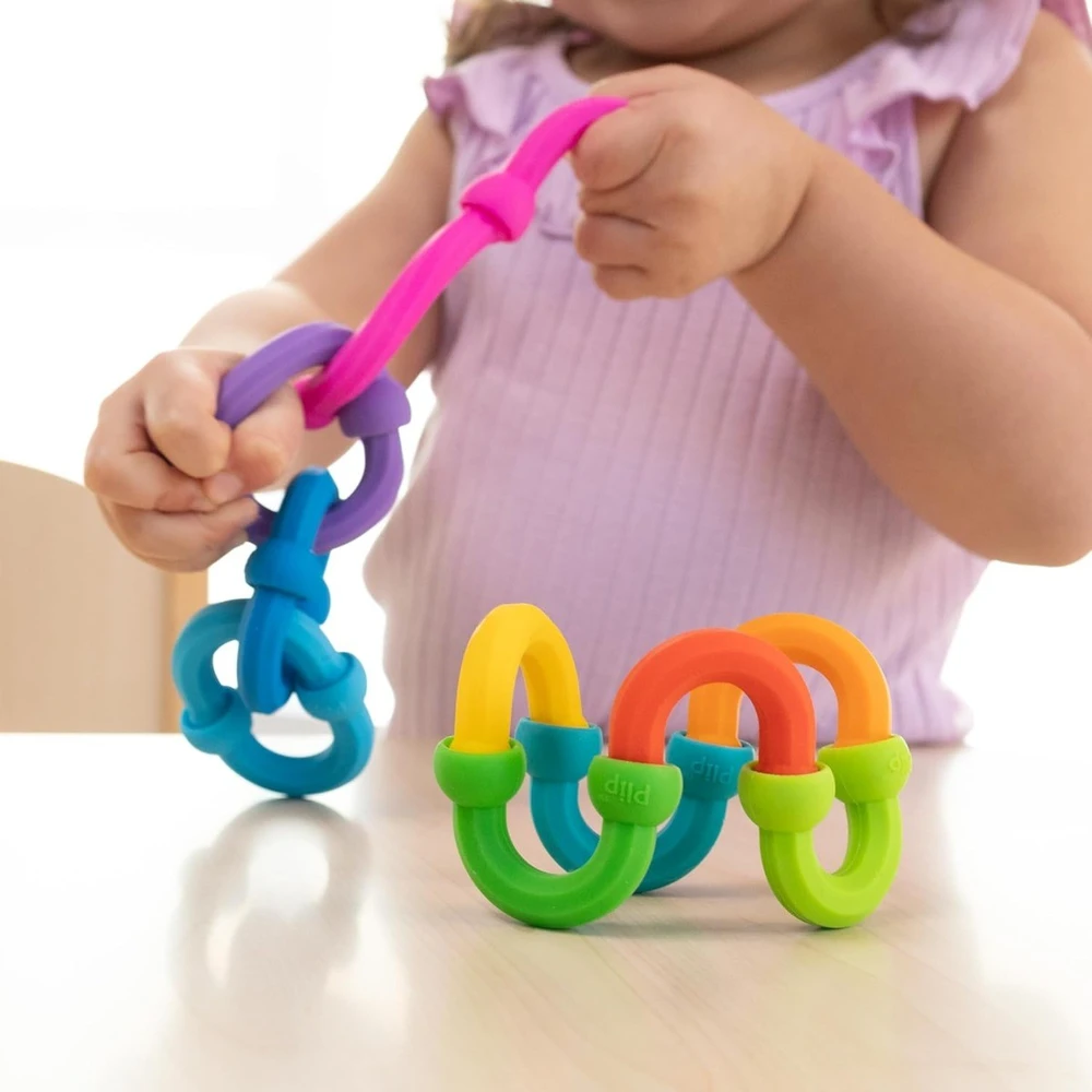 Fat Brain Toys kūrybinis konstruktorius „Plip Links“