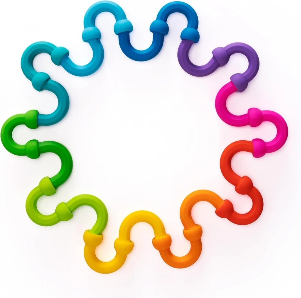 Fat Brain Toys kūrybinis konstruktorius „Plip Links“